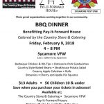 Don’t Miss Pay It Forward BBQ Benefit Dinner!
